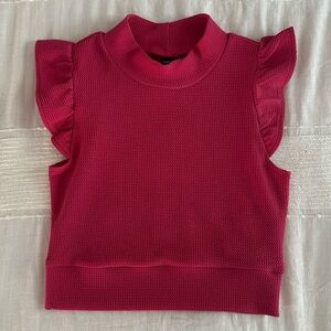 Pink Shein top, very cute, comfortable, stretchy